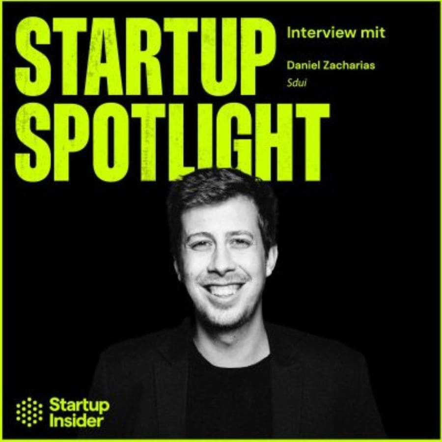 Daniel Zacharias von Sdui im Startup-Insider Podcast